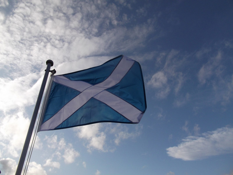Scotland Boat Flag European Flags Scotland Sky Blue National flag